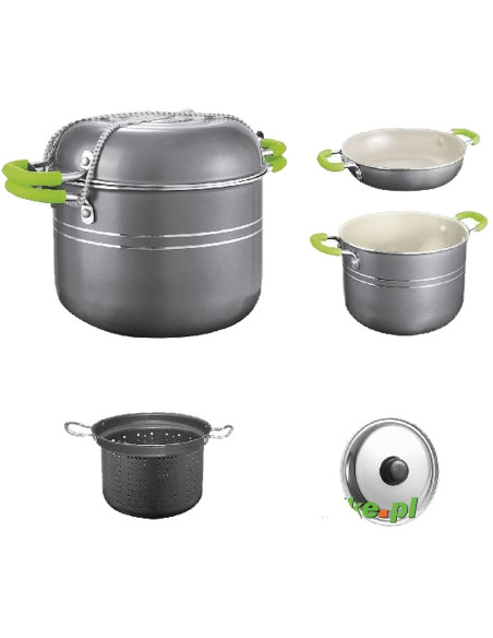 Bateria 4+1 peças, 20cm de diâmetro