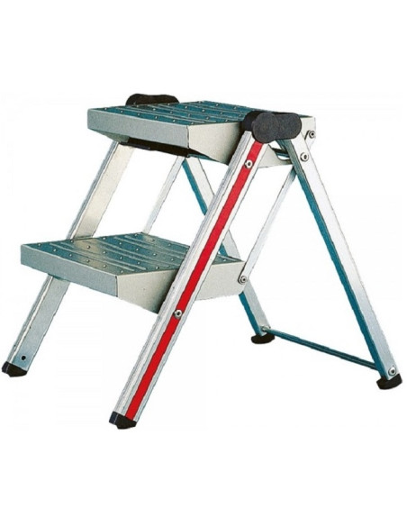 Double marche pliante galvanisée Hymer.