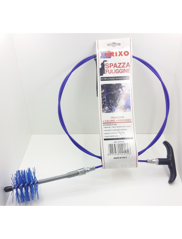 Cepillo limpiatubos para estufa pellet 80mm 8cm