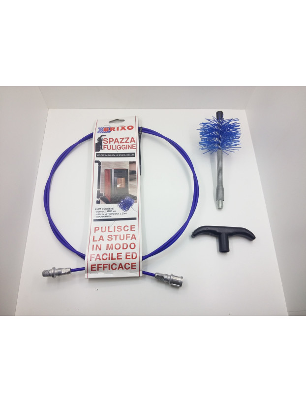 Spazzola sottovuoto per stufa a pellet 80mm 8cm