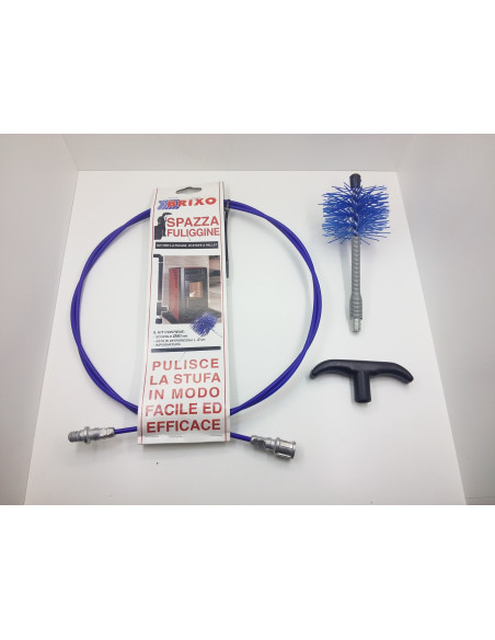 Spazzola sottovuoto per stufa a pellet 80mm 8cm