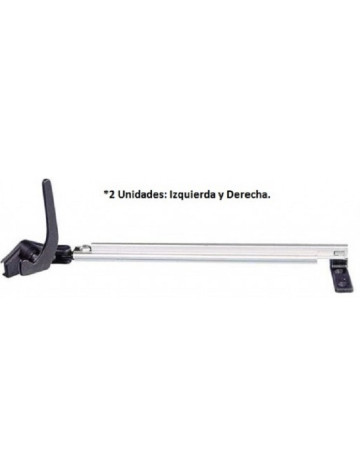 Pareja Brazo telescópico Automatico-Compas para ventana 140mm