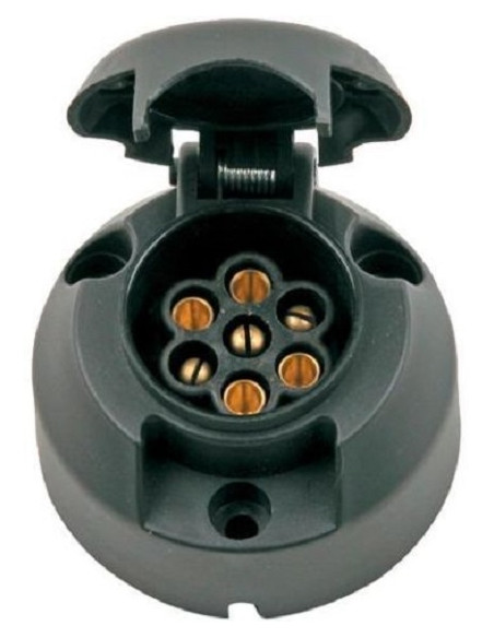 Anhänger Stecker Buchse Stecker 7 Pins PVC Ananas Stangen Wohnwagen und Anhänger