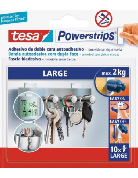 Tira autoadesiva de dupla face Tesa Tira autoadesiva de dupla face Tesa