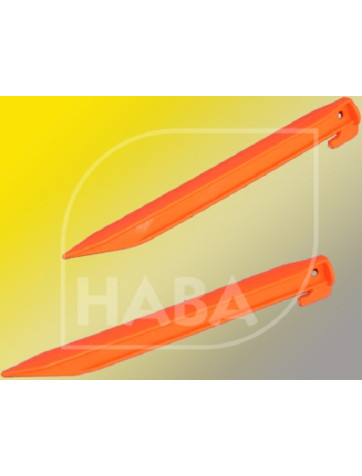 Piqueta plástico reforzado 20 cm. Haba