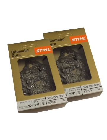 Stihl HARD or Diamond chain. For any brand of chainsaw.