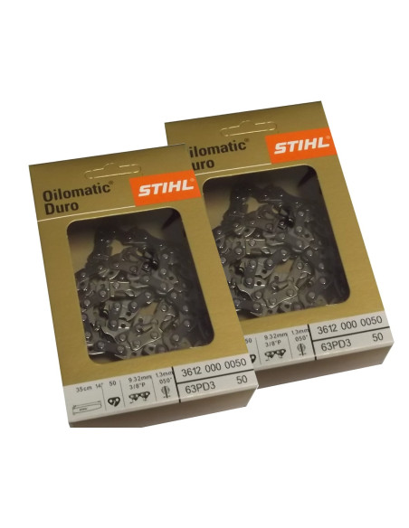 Cadena Stihl DURO o Diamante para cualquier marca de motosierra Cadena Stihl DURO o Diamante para cualquier marca de motosierra