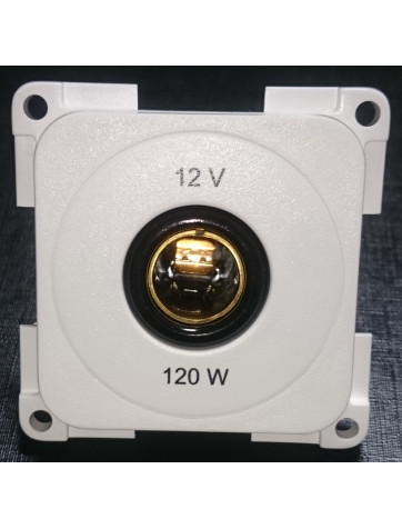 Enchufe para toma de 12v Blanco