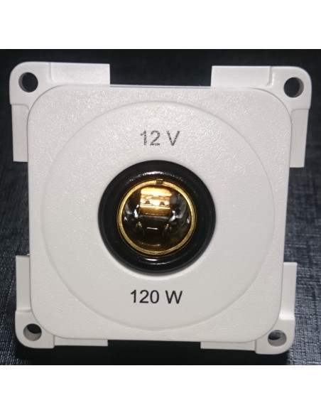 Enchufe para toma de 12v Blanco Enchufe para toma de 12v Blanco