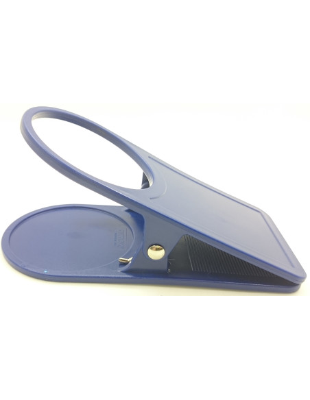 Pinza clip tenendo occhiali Violeta