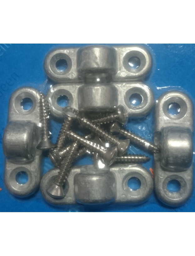 Pont métallique horizontal 5 unités.