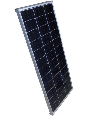 Wesentliches 110-W-Solarmodul + Kabel + Solarregler + Kabelverschraubung.