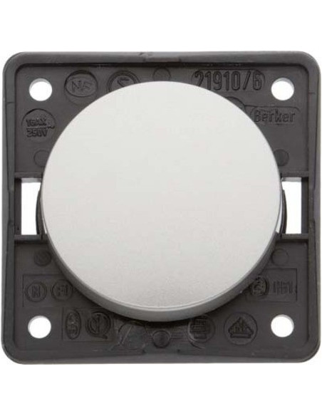 White push button / switch