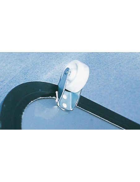 Roue de porte anti-casse pour store. Thulé