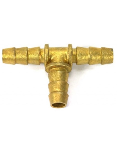 Tee for butane gas hose. Branch or bypass Tee for butane gas hose. Branch or bypass
