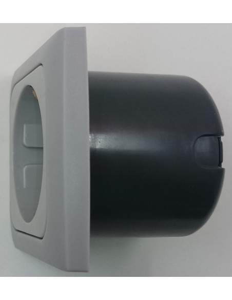 Prise pour prise 230V. Gris
