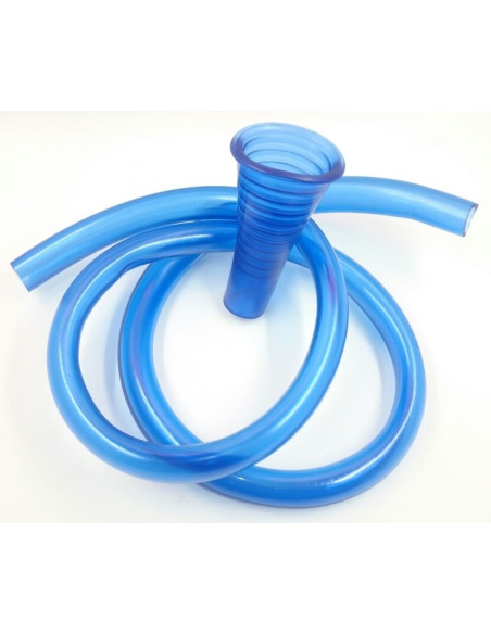 Hose with universal nozzle