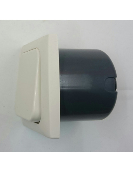 Switch with mechanism box. White