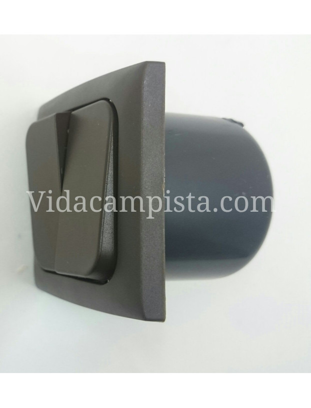Doppio interruttore 230V. Marrone