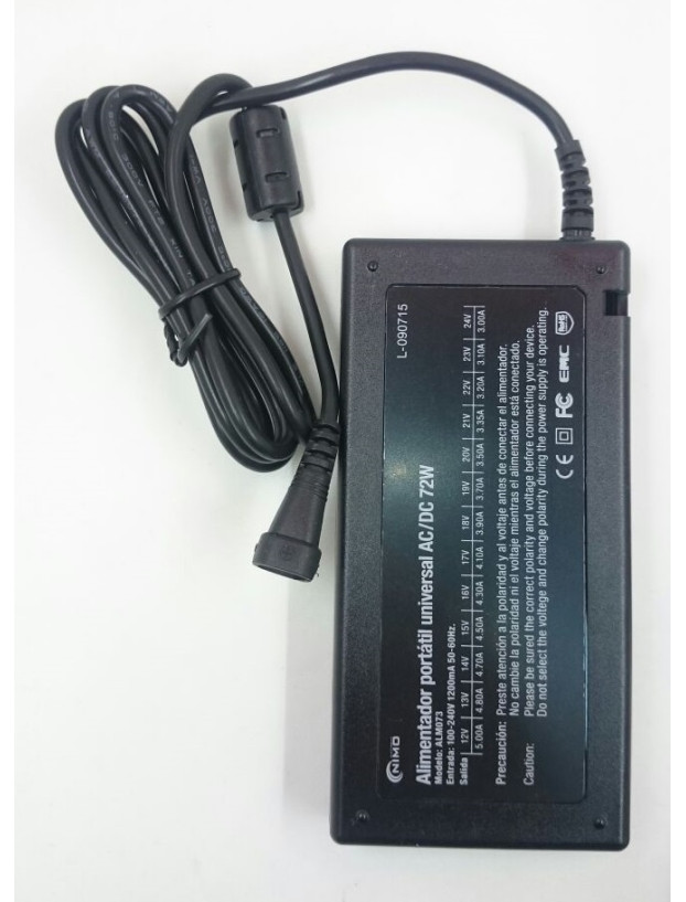 Alimentador 12V 72W 6AMP AC/DC
