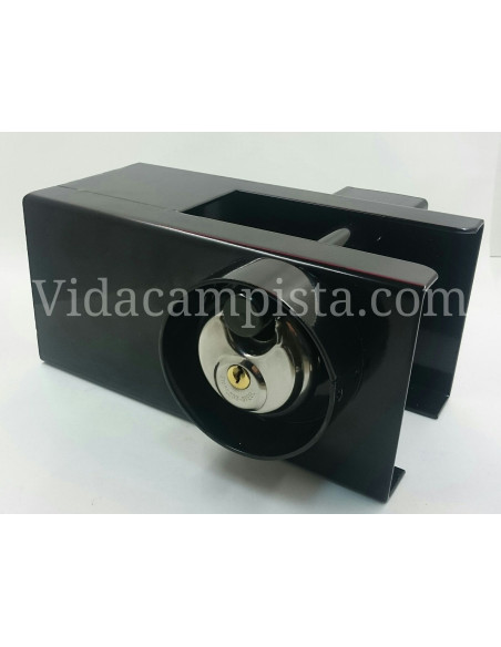 Serrure antivol pour caravane ou attelage de remorque