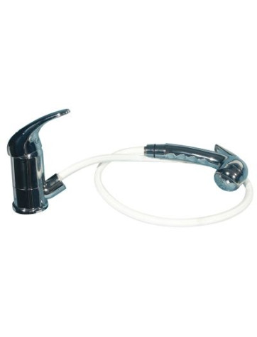 Rubinetto con monomano con ugello doccia rimovibile