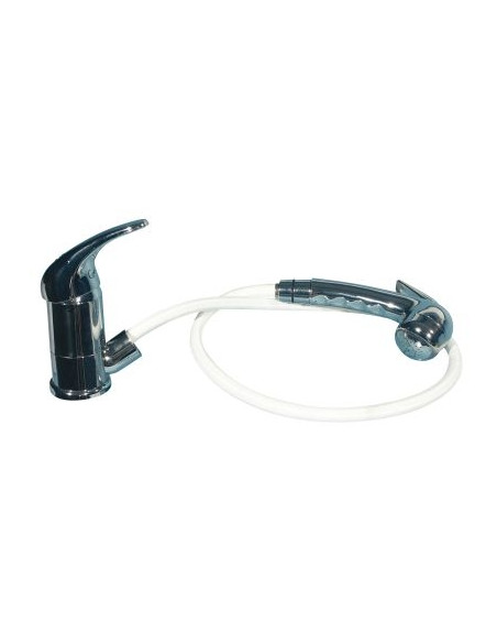 Torneira monocomando com bico de chuveiro extraível