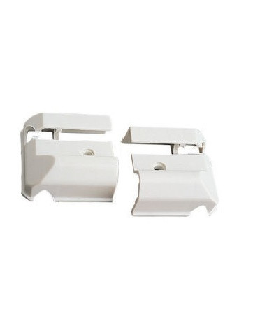 terminaux de profil de fenêtre. Blanc (2 unités)