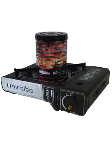 Cucina portatile a gas con diffusore di calore Miralba