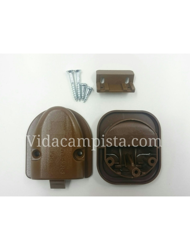 Lock/handle for furniture 50 x 60 mm