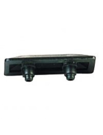 External base part for telescopic window stay