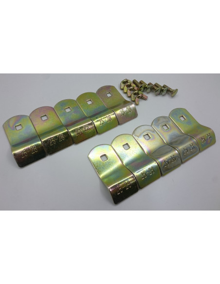 End clamps for 25-28mm reinforcement tube. x5
