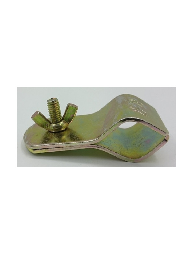 Morsetti di bloccaggio finale per tubo di rinforzo da 25-28mm. x