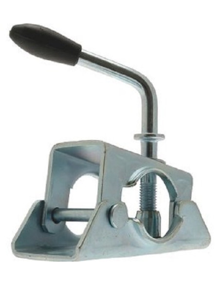 48mm Rigid Lever Jockey Wheel Clamp with Crank