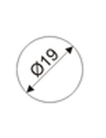 Recessed door button 2.5A and 250V