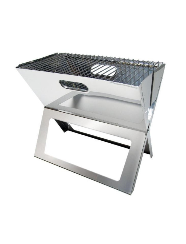 Zusammenklappbarer tragbarer Grill