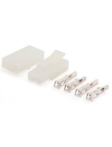 Juego de conectores de 6,2mm con dos contactos