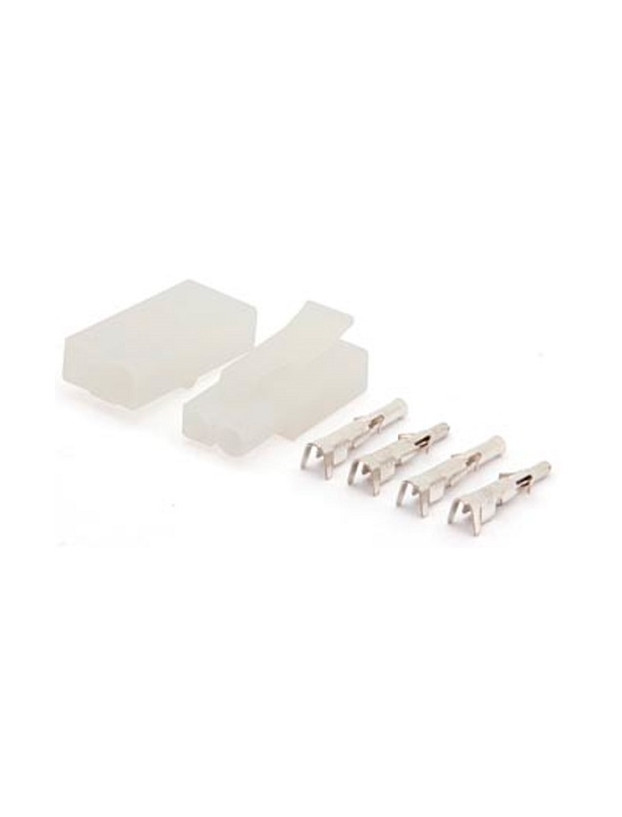 Juego de conectores de 6,2mm con dos contactos