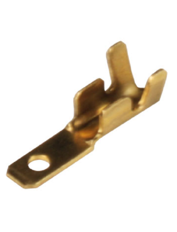 Terminal faston macho de 2,8mm de latón