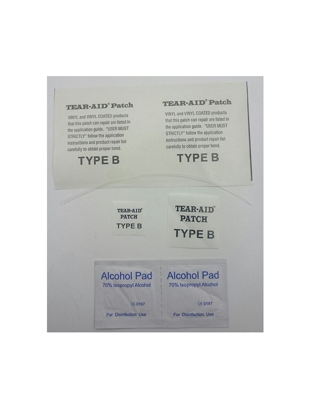 Kit de réparation pour toit, fenêtres à auvent et jupe