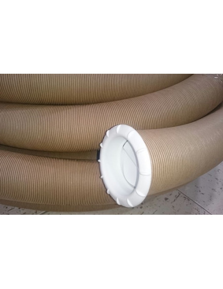 Boca salida de ventilación para tubos Truma 65-72mm blanco