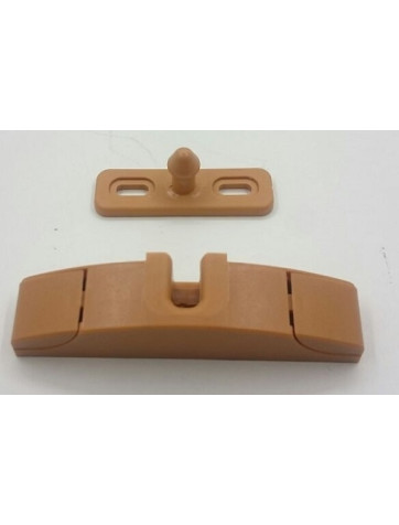 Door retainer in ocher