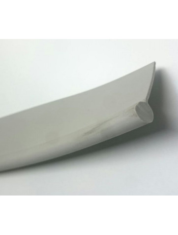 PVC Canutillo für Rock oder voraus 1 Meter grau