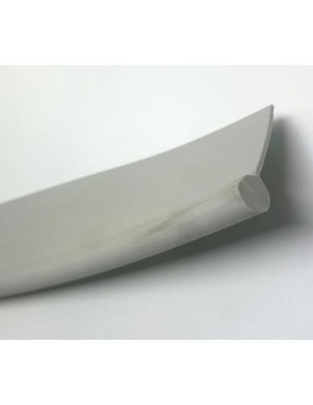 PVC Canutillo für Rock oder voraus 1 Meter grau