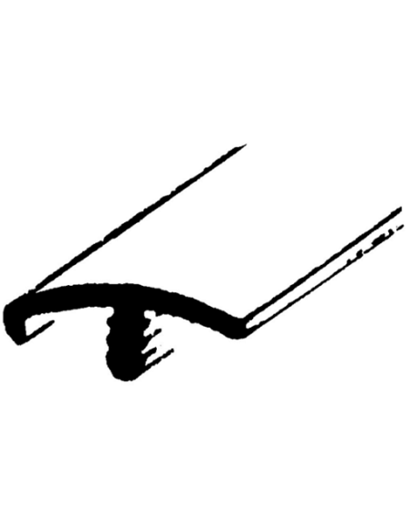 Dunkelgrau blinkend 15-16mm x Meter