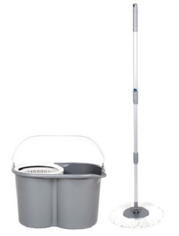 Black DUETT bucket and mop