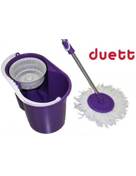 Cubo e mop DUETT colore viola