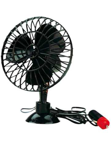 Ventilador oscilante de 12V con ventosa