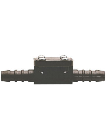 Válvula antirretorno con conexión de tubo de 10mm.