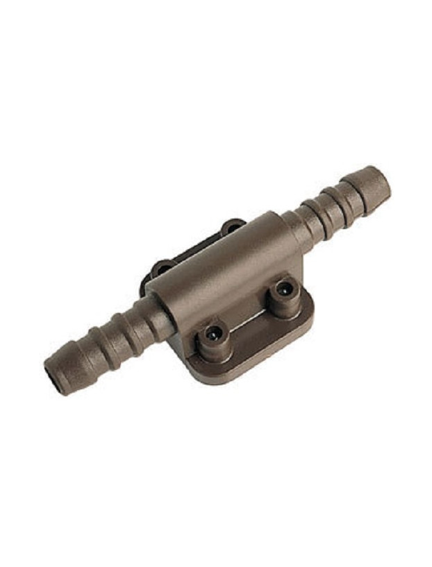 Válvula de retenção com conexão de tubo de 10 mm.